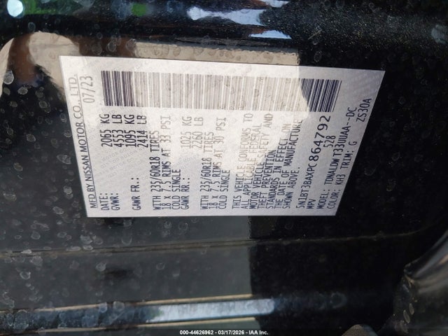 2023 NISSAN ROGUE 5N1BT3BAXPC864792 Photo 8