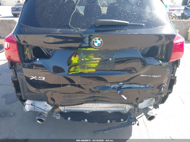 2019 Bmw X3 Sdrive30i მანქანა იყიდება აუქციონზე, vin: 5UXTR7C5XKLE97337, აუქციონის ნომერი: 44626970