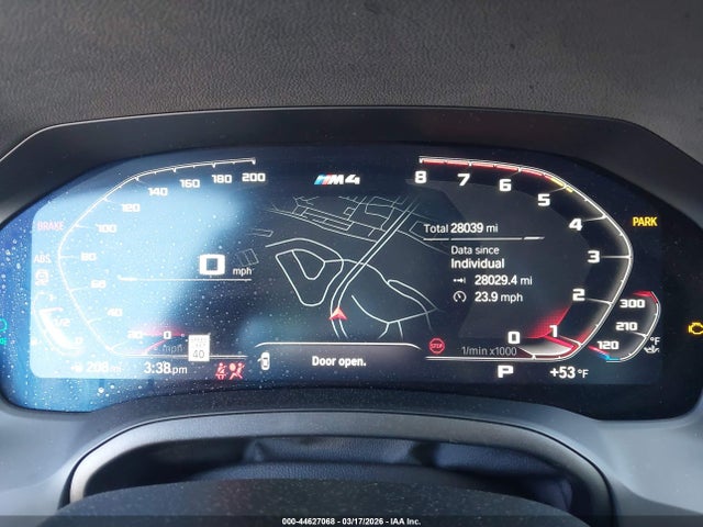 44627068 :رقم المزاد ، WBS33AZ03NCK48836 vin ، 2022 Bmw M4 Competition مزاد بيع