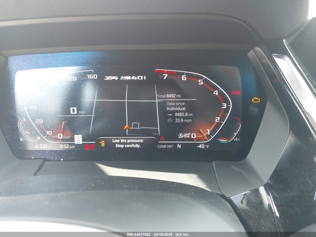 Aukcja sprzedaży 2025 Bmw Z4 M40i, vin: WBAHF9C01SWY46538, numer aukcji: 44627082