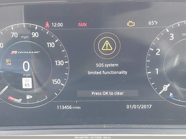 SALYL2RX7JA720812 Land Rover Range Rover Velar P250 Se R-dynamic