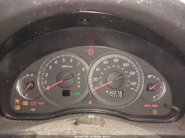 2009 Subaru Outback 2.5i მანქანა იყიდება აუქციონზე, vin: 4S4BP61C497317232, აუქციონის ნომერი: 44627105