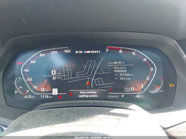 44627161 :رقم المزاد ، 5UXJU4C05LL227763 vin ، 2020 Bmw X5 M50i مزاد بيع