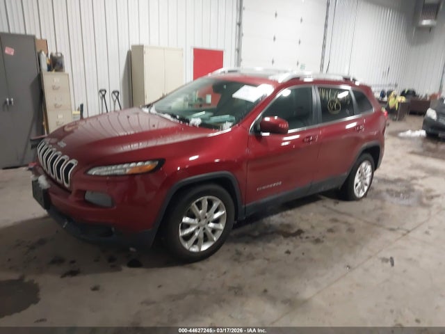 Продажа на аукционе авто 2017 Jeep Cherokee Limited 4x4, vin: 1C4PJMDS8HW597227, номер лота: 44627245