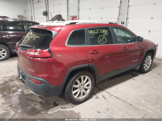 Продажа на аукционе авто 2017 Jeep Cherokee Limited 4x4, vin: 1C4PJMDS8HW597227, номер лота: 44627245
