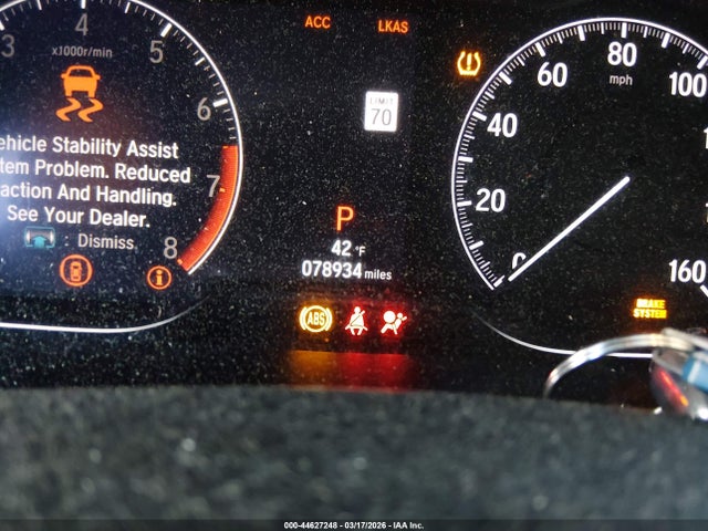 2020 Honda Accord Ex მანქანა იყიდება აუქციონზე, vin: 1HGCV1F40LA059886, აუქციონის ნომერი: 44627248