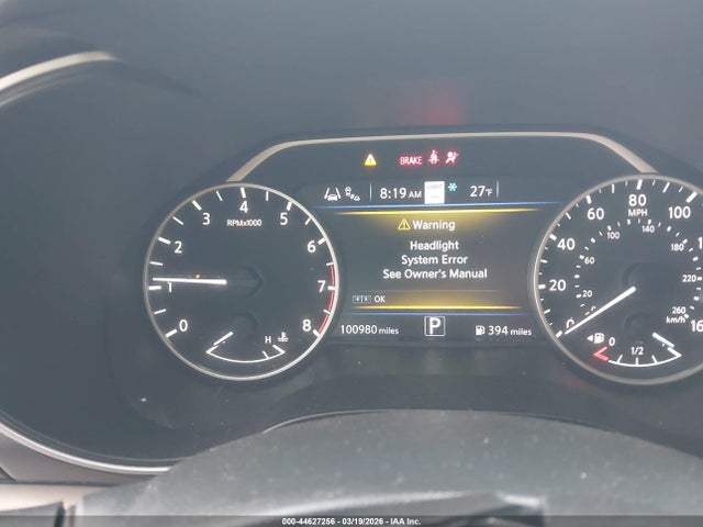 1N4AA6AV9KC372958 Nissan Maxima 3.5 Platinum