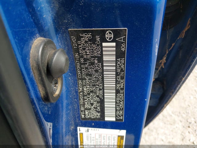 2009 TOYOTA COROLLA JTDBL40E599018344 Photo 8
