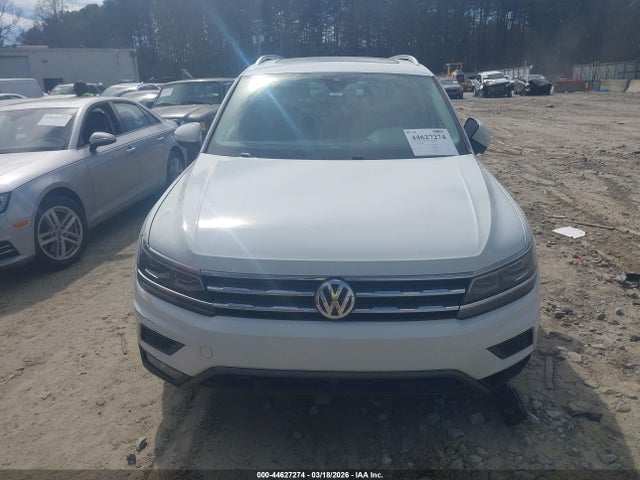 44627274 :رقم المزاد ، 3VV5B7AX9JM119833 vin ، 2018 Volkswagen Tiguan 2.0t Sel Premium مزاد بيع