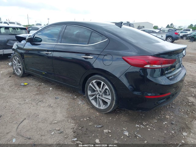 44627336 :رقم المزاد ، 5NPD84LF3HH022932 vin ، 2017 Hyundai Elantra Limited مزاد بيع