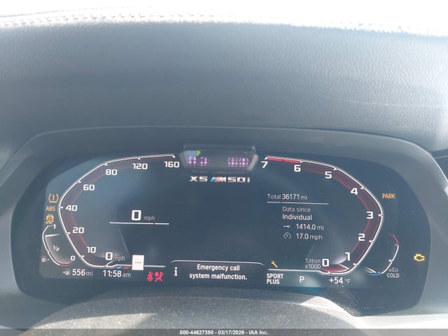 Продажа на аукционе авто 2020 Bmw X5 M50i, vin: 5UXJU4C03L9B72472, номер лота: 44627390