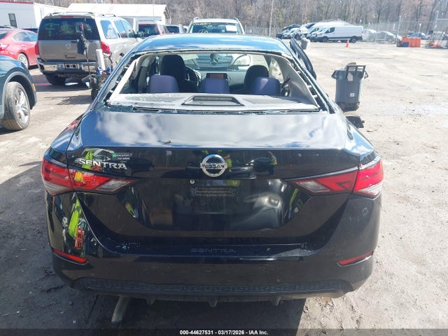 2021 Nissan Sentra S Xtronic Cvt მანქანა იყიდება აუქციონზე, vin: 3N1AB8BV2MY209180, აუქციონის ნომერი: 44627531