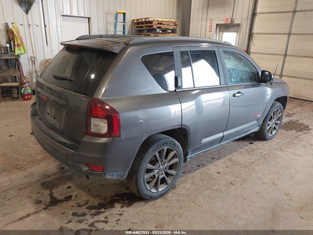 2016 Jeep Compass 75th Anniversary მანქანა იყიდება აუქციონზე, vin: 1C4NJDBB0GD797751, აუქციონის ნომერი: 44627533