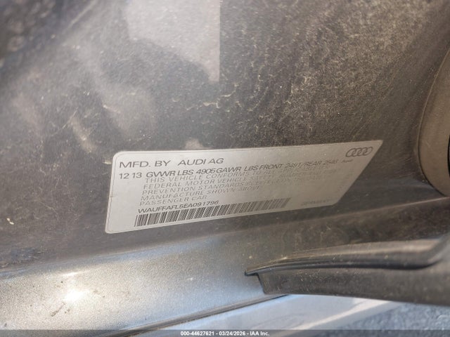 44627621 :رقم المزاد ، WAUFFAFL5EA091796 vin ، 2014 Audi A4 2.0t Premium مزاد بيع