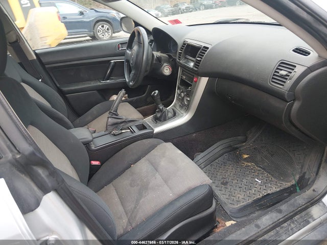 2007 Subaru Outback 2.5i Basic მანქანა იყიდება აუქციონზე, vin: 4S4BP61C176321192, აუქციონის ნომერი: 44627686