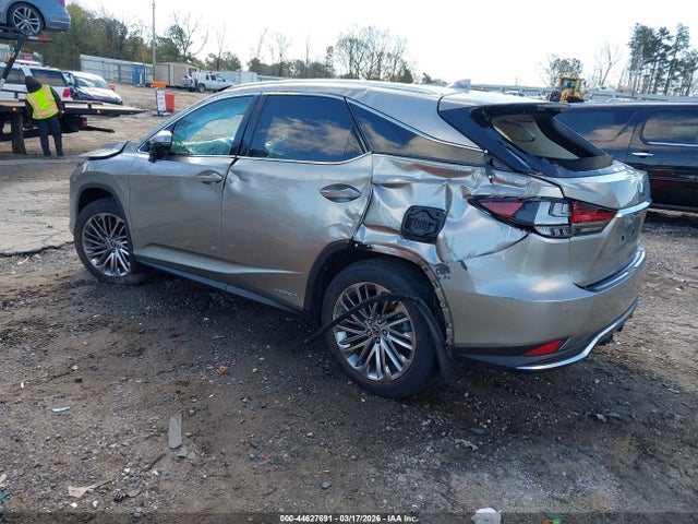 Продаж на аукціоні авто 2022 Lexus Rx 450h, vin: 2T2JGMDA6NC093612, номер лоту: 44627691