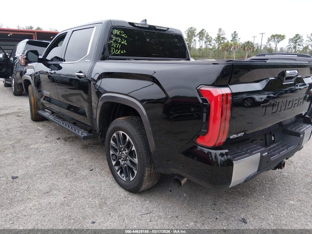 Продажа на аукционе авто 2025 Toyota Tundra Hybrid Limited Crewmax 6.4' Bed, vin: 5TFJC5DBXSX108561, номер лота: 44628158