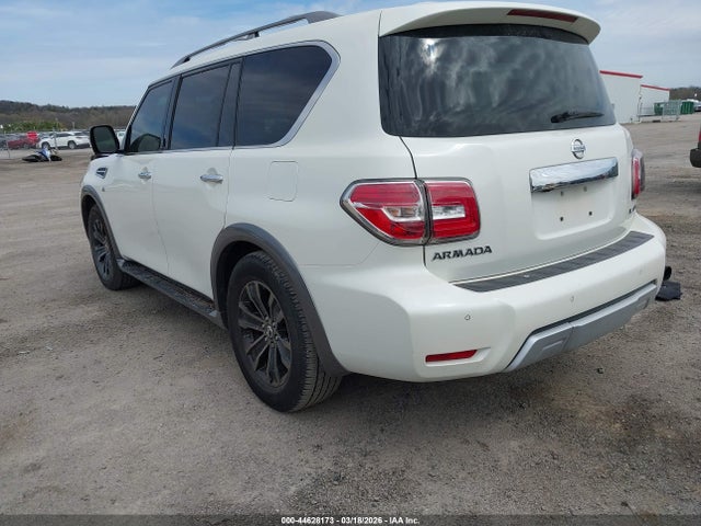 2017 Nissan Armada Platinum მანქანა იყიდება აუქციონზე, vin: JN8AY2NC5H9508519, აუქციონის ნომერი: 44628173