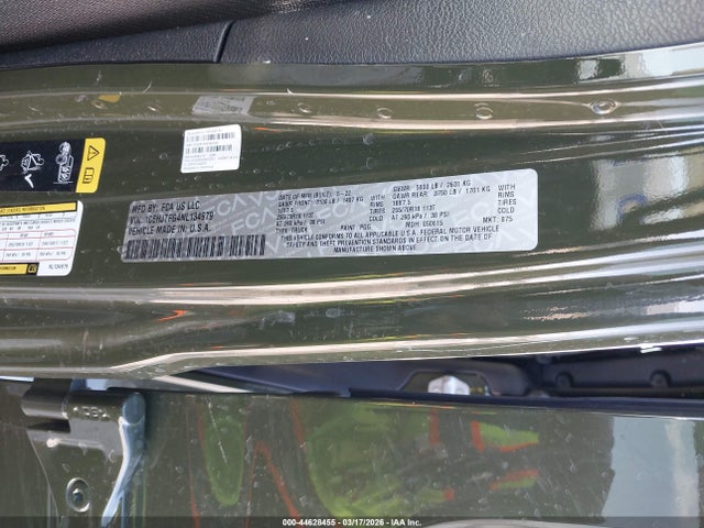 2022 JEEP GLADIATOR 1C6HJTFG4NL134979 Photo 8