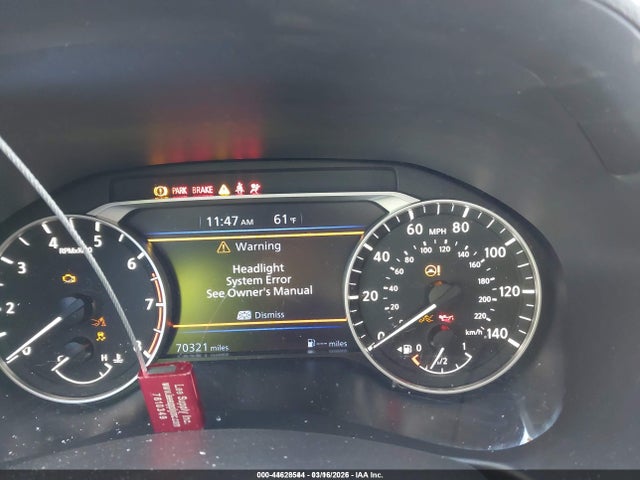 2022 Nissan Altima Sv Intelligent Awd მანქანა იყიდება აუქციონზე, vin: 1N4BL4DW2NN344404, აუქციონის ნომერი: 44628544