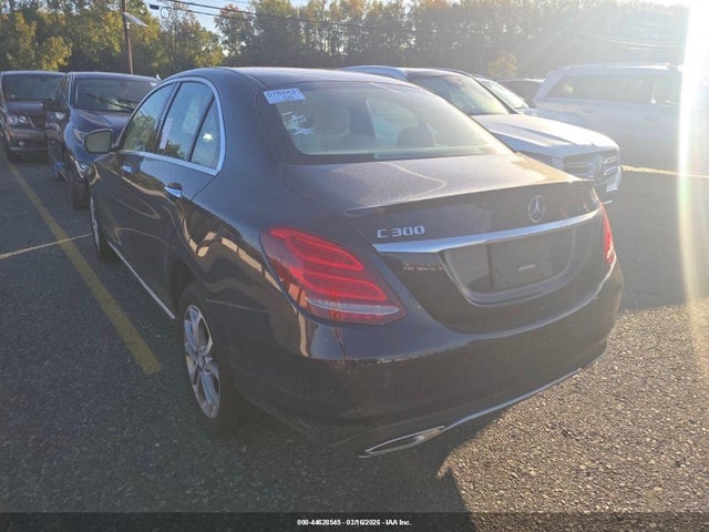 2017 Mercedes-benz C 300 4matic მანქანა იყიდება აუქციონზე, vin: 55SWF4KBXHU206954, აუქციონის ნომერი: 44628545