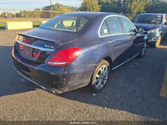 2017 Mercedes-benz C 300 4matic მანქანა იყიდება აუქციონზე, vin: 55SWF4KBXHU206954, აუქციონის ნომერი: 44628545