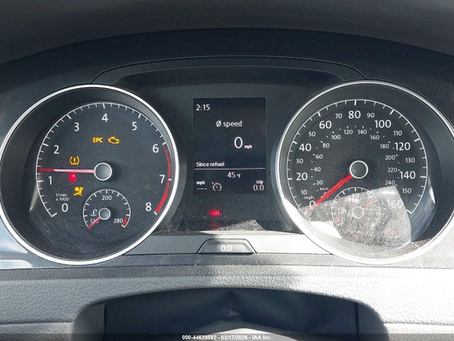 Продажа на аукционе авто 2019 Volkswagen Golf Sportwagen 1.8t S, vin: 3VW217AU0KM500866, номер лота: 44628592