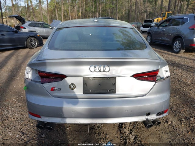 2018 Audi S5 3.0t Premium Plus მანქანა იყიდება აუქციონზე, vin: WAUC4CF50JA057555, აუქციონის ნომერი: 44628609