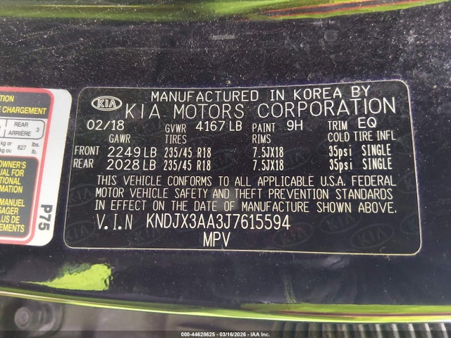 KIA Soul ! 2018 KNDJX3AA3J7615594 Image 24