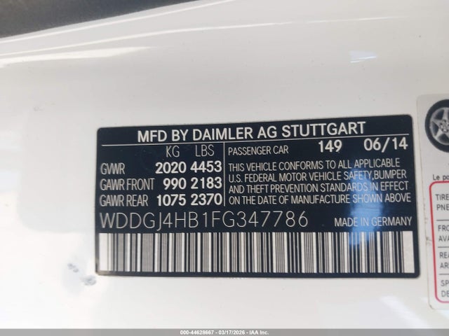 2015 MERCEDES-BENZ C 250 WDDGJ4HB1FG347786 Photo 8