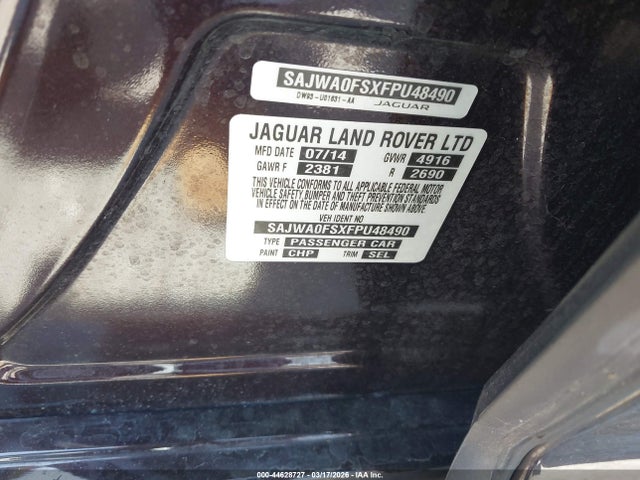 2015 JAGUAR XF SAJWA0FSXFPU48490 Photo 8