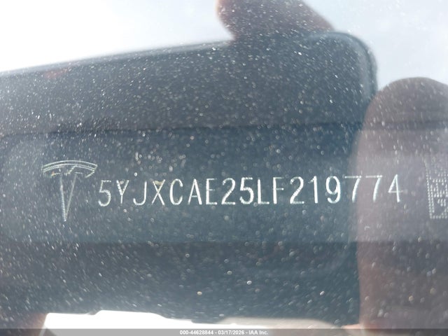 2020 TESLA MODEL X 5YJXCAE25LF219774 Photo 8