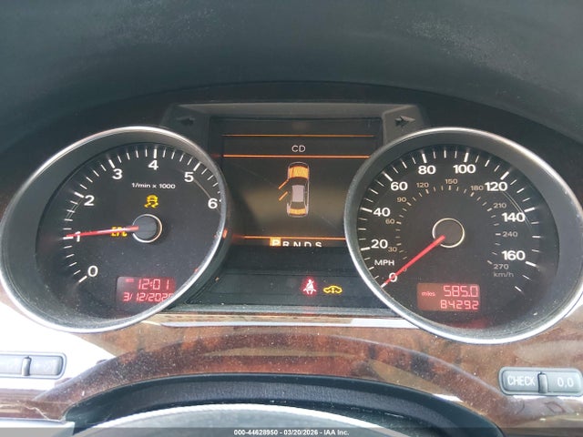 44628950 :رقم المزاد ، WAUMV94E69N004290 vin ، 2009 Audi A8 L 4.2 مزاد بيع