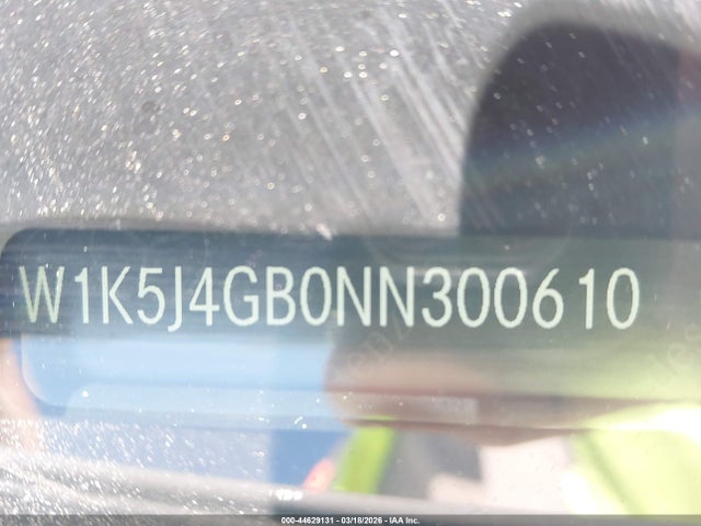 Aukcja sprzedaży 2022 Mercedes-benz Cla 250 Coupe, vin: W1K5J4GB0NN300610, numer aukcji: 44629131