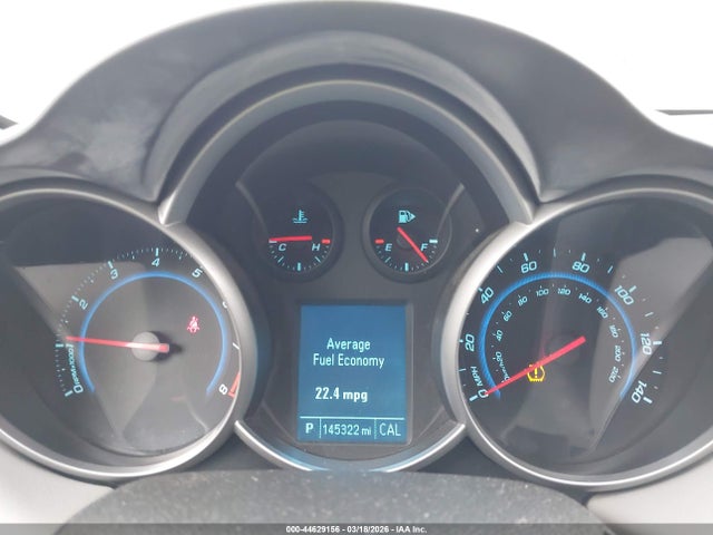 2012 Chevrolet Cruze Ls მანქანა იყიდება აუქციონზე, vin: 1G1PC5SH8C7395362, აუქციონის ნომერი: 44629156