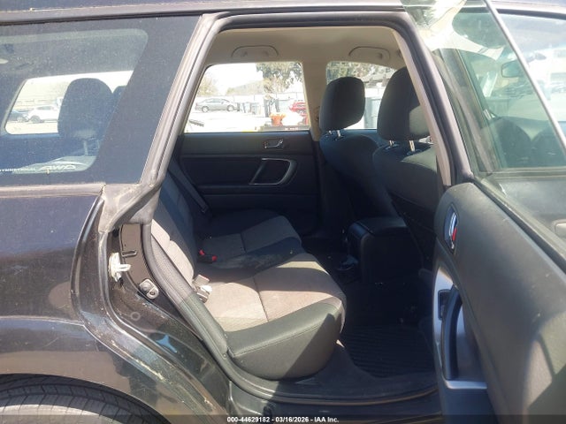 2007 Subaru Outback 2.5i Basic მანქანა იყიდება აუქციონზე, vin: 4S4BP61C576314858, აუქციონის ნომერი: 44629182