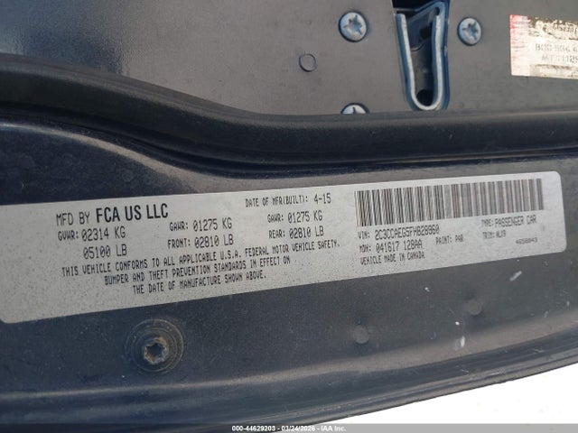 2C3CCAEG5FH828960 Chrysler 300C