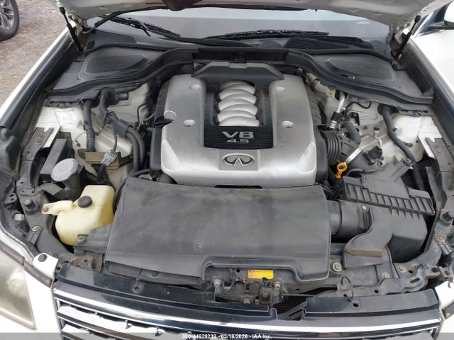 2006 Infiniti M45 მანქანა იყიდება აუქციონზე, vin: JNKBY01E86M205898, აუქციონის ნომერი: 44629238