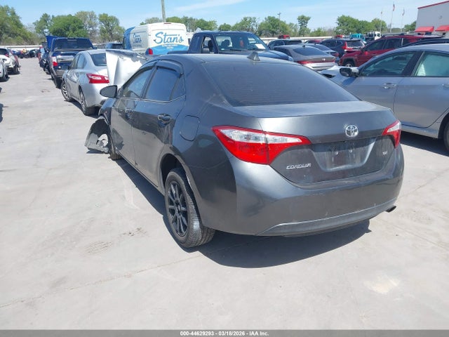 44629293 :رقم المزاد ، 5YFBURHE4FP305579 vin ، 2015 Toyota Corolla Le مزاد بيع