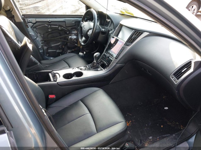 44629330 :رقم المزاد ، JN1BV7AR8FM412168 vin ، 2015 Infiniti Q50 Premium مزاد بيع