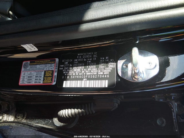 Aukcja sprzedaży 2025 Kia Sportage X-line, vin: 5XYK6CDF0SG270446, numer aukcji: 44629369