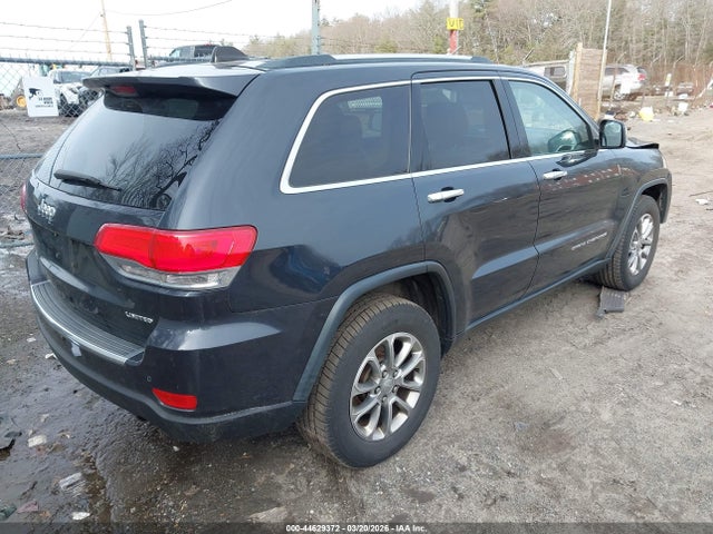 2016 Jeep Grand Cherokee Limited მანქანა იყიდება აუქციონზე, vin: 1C4RJFBG3GC348692, აუქციონის ნომერი: 44629372
