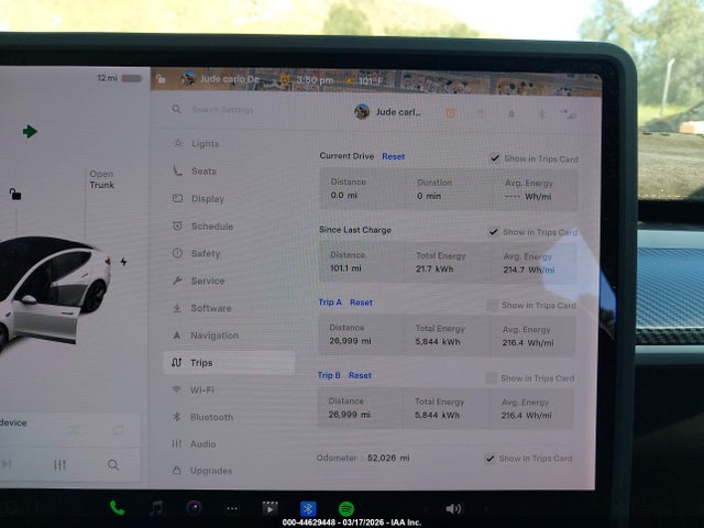 44629448 :رقم المزاد ، 5YJ3E1EA5MF929856 vin ، 2021 Tesla Model 3 Standard Range Plus Rear-wheel Drive مزاد بيع