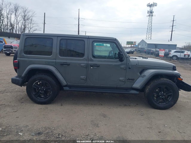 44629500 :رقم المزاد ، 1C4HJXEN1LW125927 vin ، 2020 Jeep Wrangler Unlimited Sahara Altitude 4x4 مزاد بيع