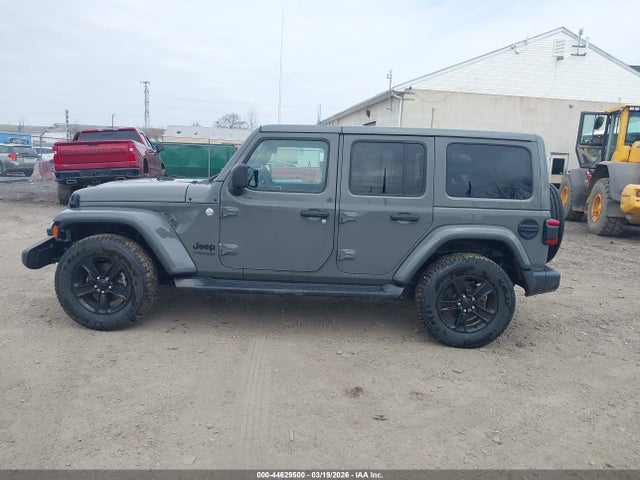 44629500 :رقم المزاد ، 1C4HJXEN1LW125927 vin ، 2020 Jeep Wrangler Unlimited Sahara Altitude 4x4 مزاد بيع