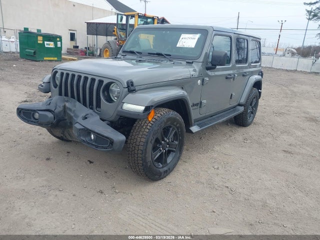 44629500 :رقم المزاد ، 1C4HJXEN1LW125927 vin ، 2020 Jeep Wrangler Unlimited Sahara Altitude 4x4 مزاد بيع