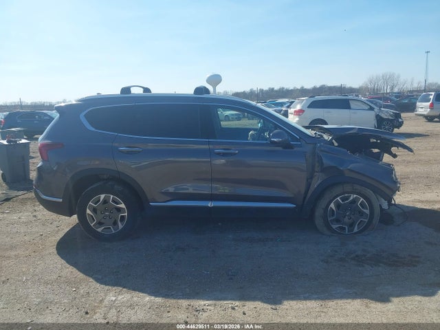 2021 Hyundai Santa Fe Hybrid Blue მანქანა იყიდება აუქციონზე, vin: KM8S2DA13MU011733, აუქციონის ნომერი: 44629511