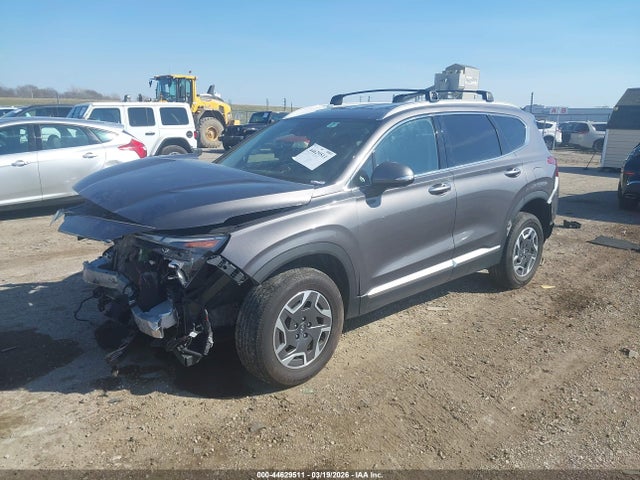 2021 Hyundai Santa Fe Hybrid Blue მანქანა იყიდება აუქციონზე, vin: KM8S2DA13MU011733, აუქციონის ნომერი: 44629511