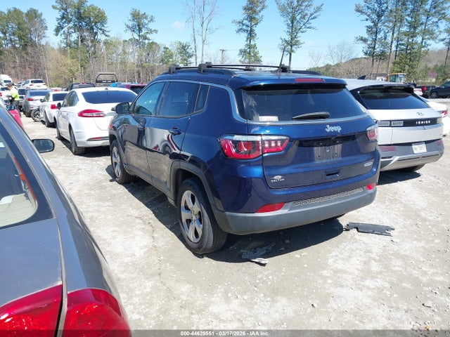 Продажа на аукционе авто 2018 Jeep Compass Latitude Fwd, vin: 3C4NJCBBXJT462427, номер лота: 44629551
