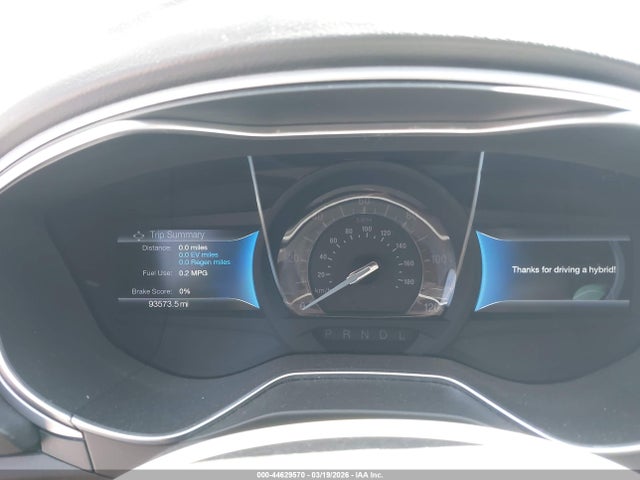 Ford Fusion Hybrid Se 2016 3FA6P0LU8GR406127 Image 7
